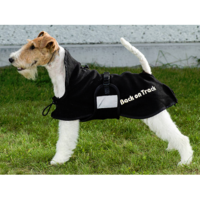 Image of Back on Track&#174; Supreme Canine / Dog Fleece Rug - Black 21cm