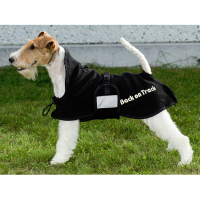 Back on Track® Supreme Canine / Dog Fleece Rug - Black 21cm