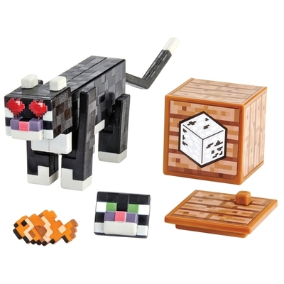 Minecraft Comic Maker Tuxedo Cat Action Figure Minecraft Comic Maker Tuxedo Cat Action Figure