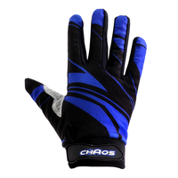 Image of Chaos Adult Motorbike Quad Bike Motocross Gloves Blue