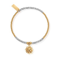 Image of Sparkle Sun Bracelet - Gold & Silver