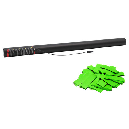 Electric Confetti Cannon 80cm Light Green