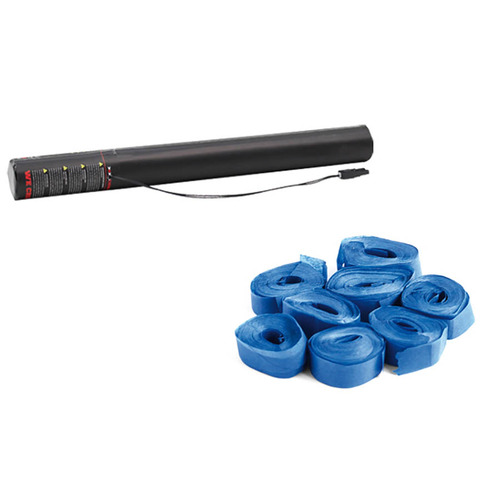 Electric Streamer Cannon 50cm Dark Blue
