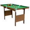 Junior 4ft Pool Table Green from Charles Bentley