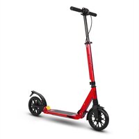 Image of Mashed Up PREMIUM City Commuter 200mm Red Adjustable Folding Kick Scooter
