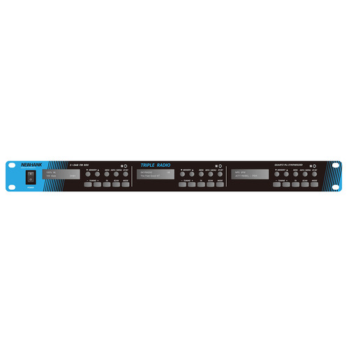 NewHank Triple Stereo Tuner FM/DAB- 1U Housing