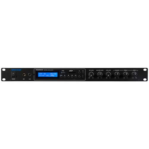 NewHank Powermate Stereo Amplifier with USB,SD, FM Radio & Bluetooth