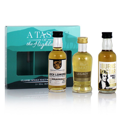 A Taste of the Highlands 3x5cl Gift Pack