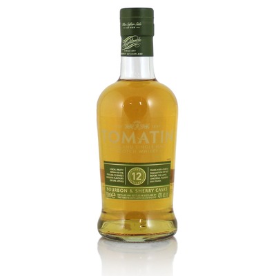 Tomatin 12 Year Old  Single Malt Whisky 20cl