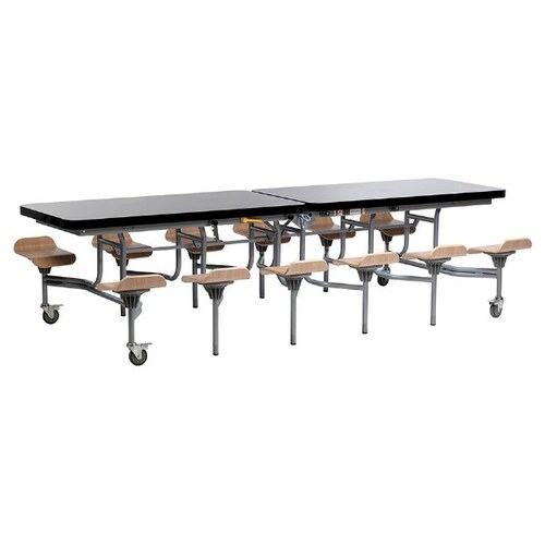 12 Seat Primo Rectangular Mobile Folding Tables