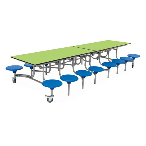 16 Seat Rectangular Mobile Folding Table