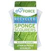 Image of Ecoforce - Recycled Non Scratch Sponge Scourers (2 Sponges)