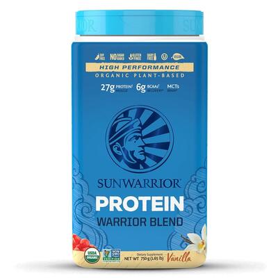 Sun Warrior - Warrior Blend Plant-Based Organic Protein - Vanilla (750g)