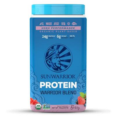Sun Warrior - Warrior Blend Plant-Based Organic Protein - Berry (750g)