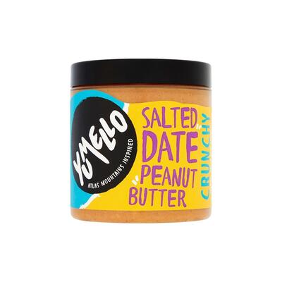 Yumello - Crunchy Salted Date Peanut Butter (250g)