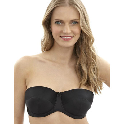 Panache Evie Strapless Bra - Black - 30DD
