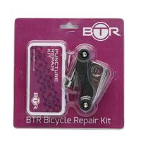 Image of BTR Cycling Bicycle Puncture Repair Kit Including Multi Tool