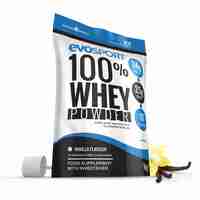 Image of EvoSport 100% Whey Protein Powder 1kg - Vanilla