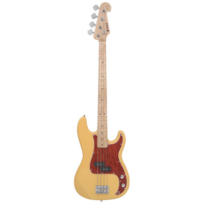 Image of Chord Electric Bass Guitar Butterscotch Mapel
