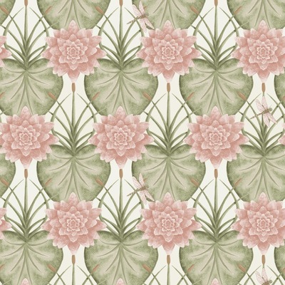 The Chateau by Angel Strawbridge The Lily Garden Wallpaper Cream LIY/CRE/WP
