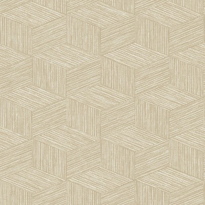 Bakau Geometric Wallpaper Taupe Holden 65641