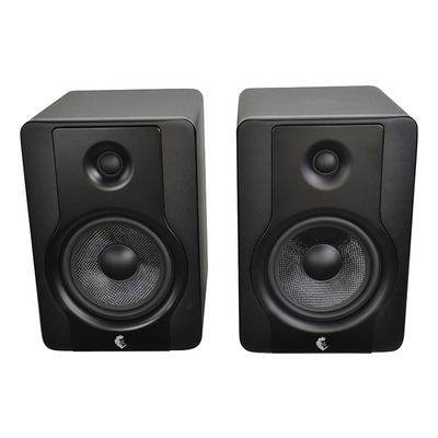 Studio Monitor Dual Amplifier 5" Bass Driver Sold as a Pair - Lyonforge