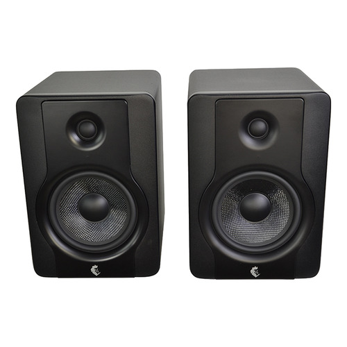 Studio Monitor Dual Amplifier 5" Bass Driver Sold as a Pair - Lyonforge
