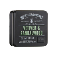 Image of Scottish Fine Soaps Vetiver & Sandalwood Shampoo Bar 100g