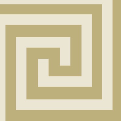 Athena Geometric Wallpaper Champagne / Gold Debona 4012