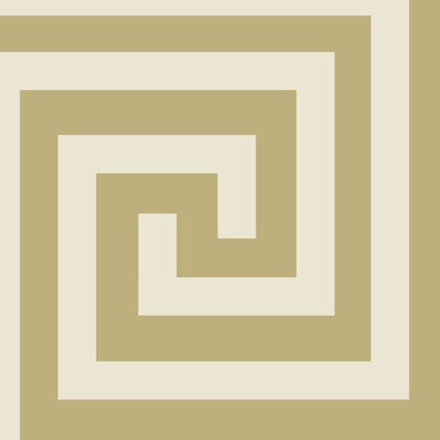 Athena Geometric Wallpaper Champagne / Gold Debona 4012
