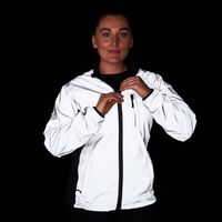 Image of BTR Womens Reflective High Vis Cycling & Running Jacket (SECONDS)