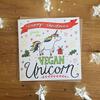 Image of Emily McCann - Vegan Christmas Greeting Cards - "Happy Christmas from the Vegan Unicorn"