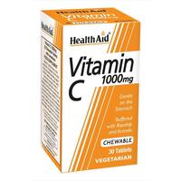 Image of Health Aid Vitamin C 1000mg Chewable Orange Flavour (30 Tablets)