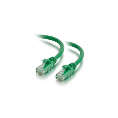 C2G 1m Cat5e Booted Unshielded (UTP) Network Patch Cable - Green