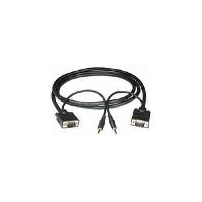 C2G 10m Monitor Cable + 3.5mm Audio
