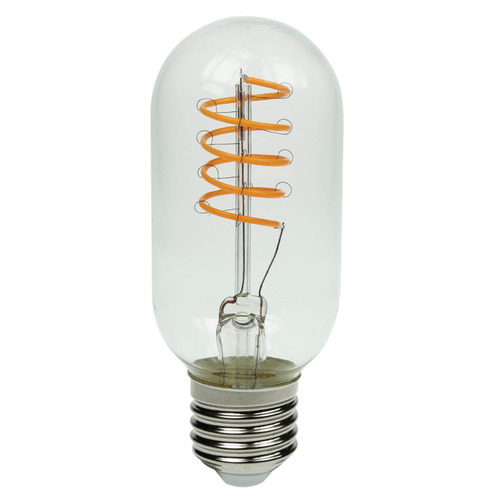 Spiral LED Filament Lamp 4W E27 - Yellow