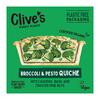 Image of Clive's - Broccoli & Pesto Quiche (165g)