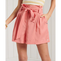 Desert Paper Bag Shorts - Pomegranate - 12 