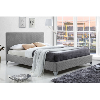 Lloyd Double Bedframe - Grey