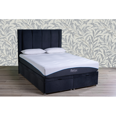 Elite Ottoman Base - King - Marine - Side Open Ottoman