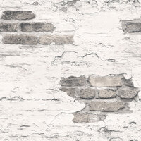 Image of Grunge Collection Wallpaper Exposed Brick Grey Galerie G45353