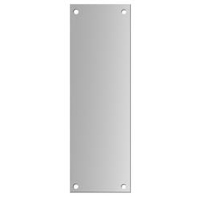 ASEC 100mm Wide Aluminium Finger Plate - AS1603
