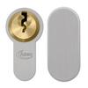 Image of ASEC Vital 6 Pin Key & Turn Euro Dual Finish Snap Resistant Cylinder - VT10174