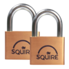 Image of SQUIRE Lion Brass Open Shackle Padlock KA - L30123