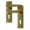 Image of Core brass lever door handles