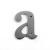 Image of Chrome house letter a 15cm