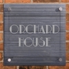 Image of Ridged Slate House Sign with acrylic front panel 50 x 50cm - 2 lines of text