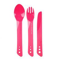 Image of Lifeventure Ellipse Camping Cutlery Set - Pink