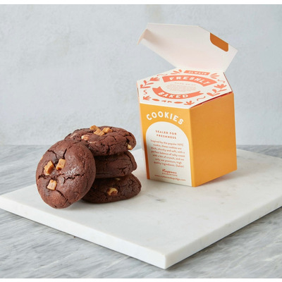 Choco Salted Caramel Chunky Cookie Box - Box Of 8