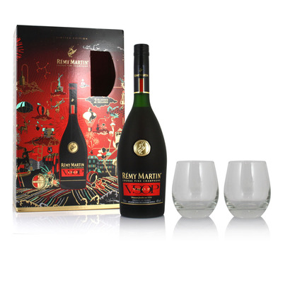 Remy Martin VSOP Cognac Gift Pack with 2 Glasses
